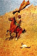 Frederick Remington If Skulls Could Speak oil painting artist